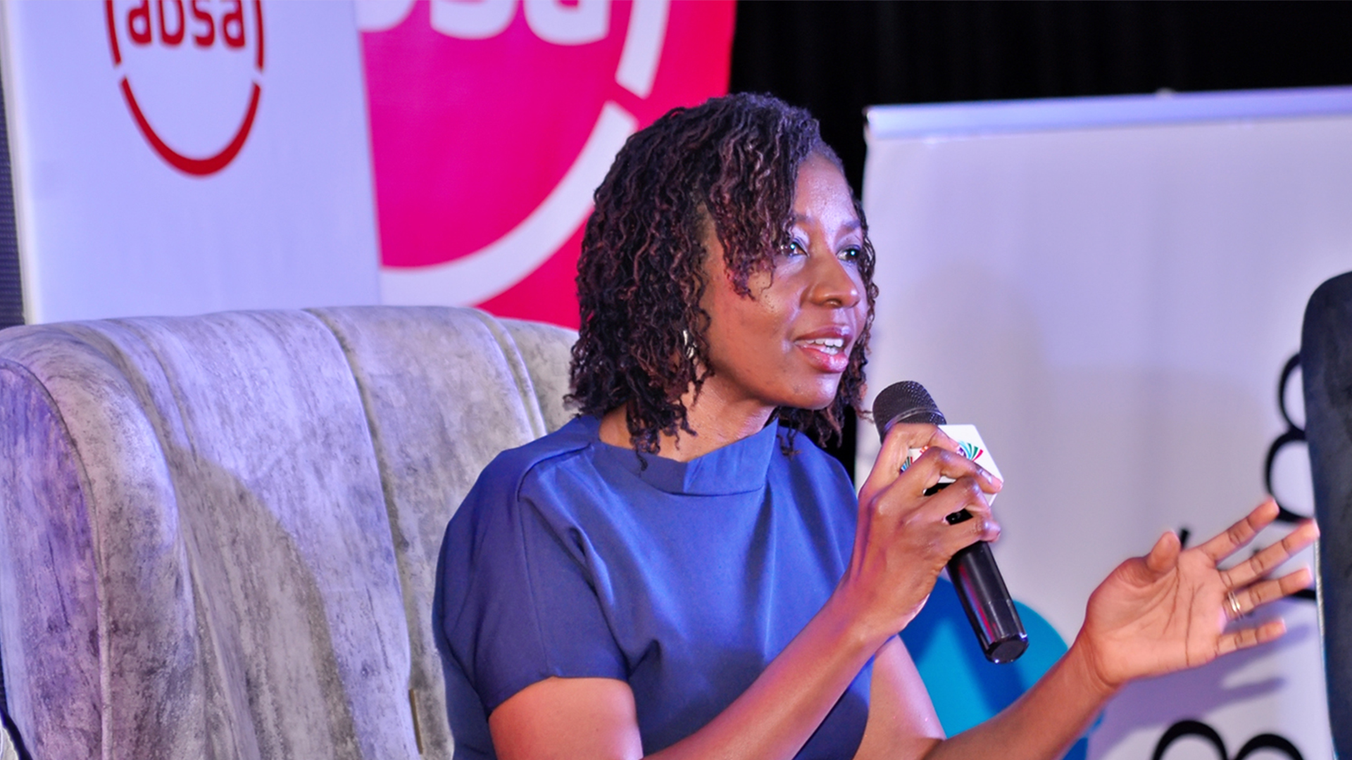 Dr. Fenny speaks at the panel discussion