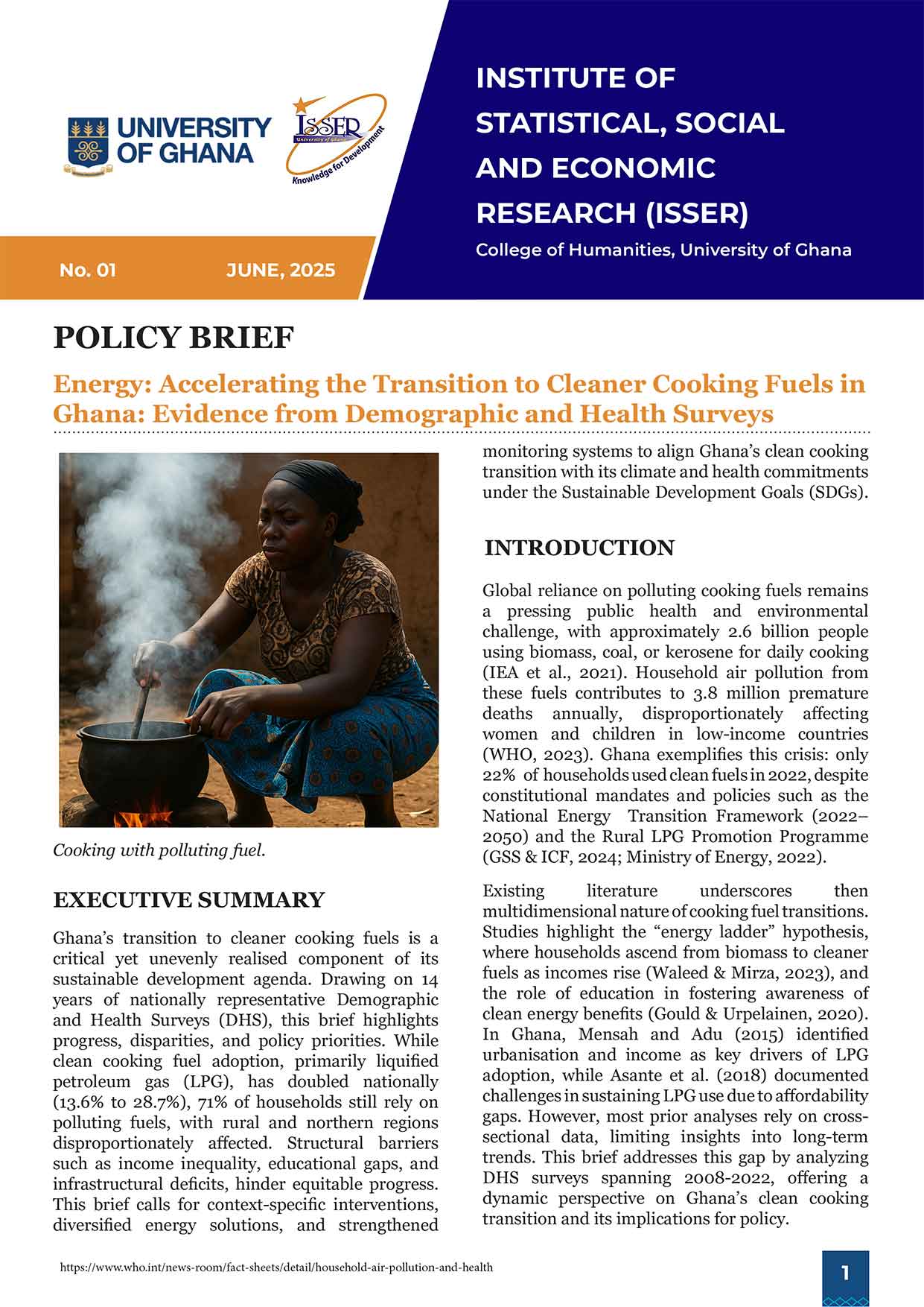 Accelerating the Transition to Cleaner Cooking Fuels in Ghana: Evidence from Demographic and Health Surveys (2008–2022)