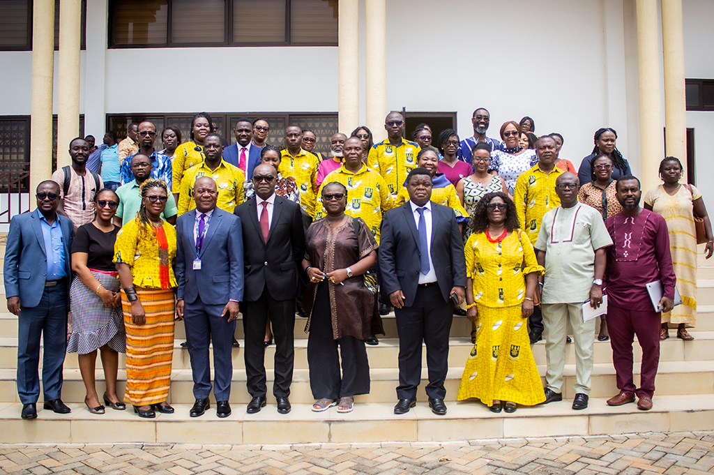 In addition to external stakeholders, the event was well attended by the heads and faculty of other units within the University of Ghana.