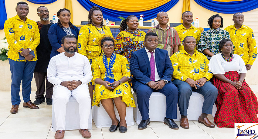 ISSER Senior Members at the conclusion of a successful event.