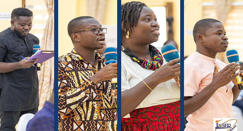 Highlight that participants enthusiastically engaged in the discussions, embracing the opportunity to take in insights from the report's authors and other faculty members of ISSER.