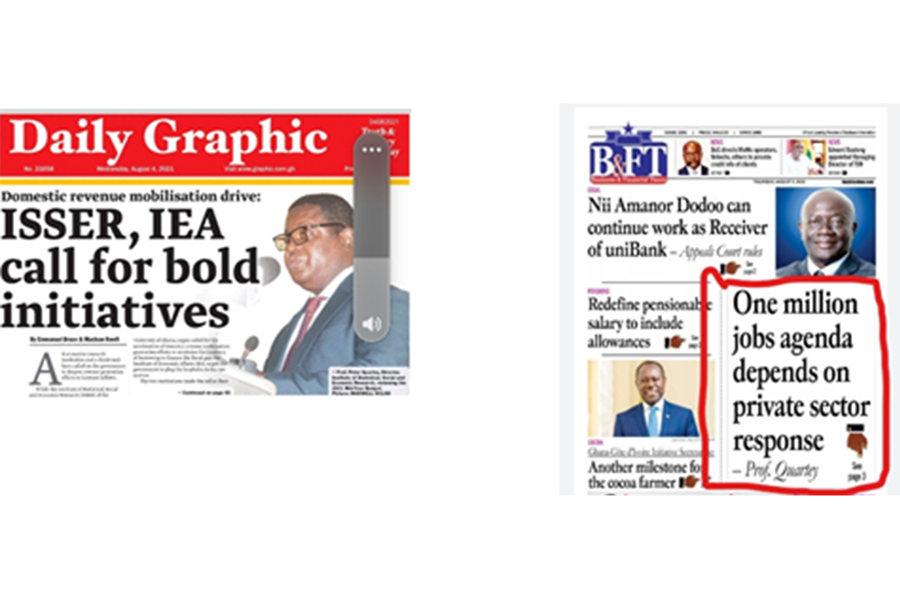 front page